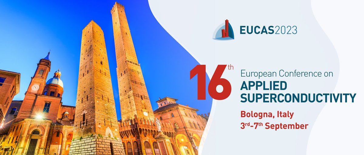 EUCAS 2023 submissions deadline is next week.  Don't miss out! eucas2023.esas.org/submissions/