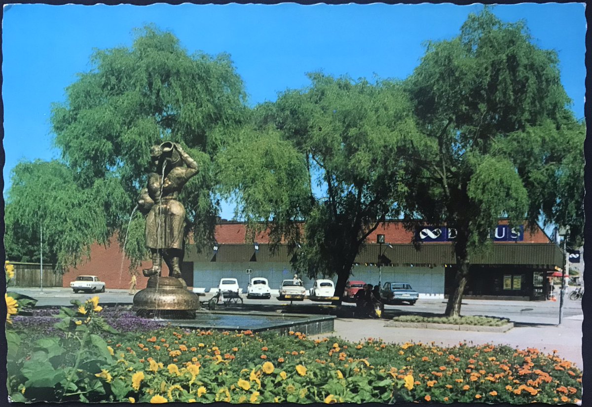 Torshälla. Vattenbärerskan. Pls Rtwt.