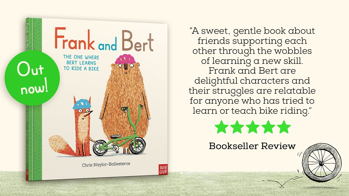 Another stellar ⭐️⭐⭐⭐⭐️️️️ review for #FrankandBert This duo are the best of friends and are always lending each other a helping hand - because that's what friends are for💚 Have you read this hilarious and heartwarming story? ow.ly/prj850Mq0LJ