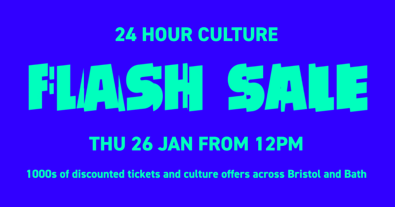 👋 Don't miss! For 24 hours only - get 20% off our fabulous concert with celebrated sitarist @RoopaPanesar + some of the finest Indian classical & jazz musicians. 🗓 24 March ‘23 @stgeorgesbris Code: FLASHSALE23 Tickets bit.ly/3FoNNyE #cultureflashsale #Bristol #Bath