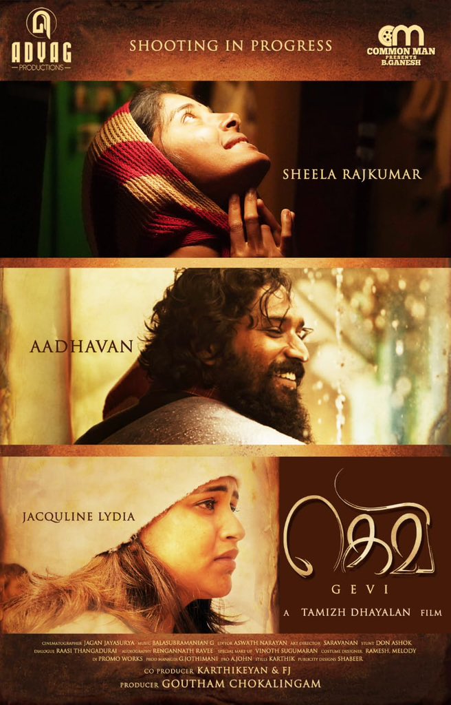 Kalaiyarasan (@kalaiactor) on Twitter photo Happy 2 reveal the First luk of #Gevi
Hearty wishes 2 <a href="/sheelaActress/">Sheela</a>
<a href="/Adyagproduction/">ADYAG Productions</a> <a href="/dizisgoutham/">Goutham Chockalingam</a> <a href="/keenantion/">Karthikeyan</a> <a href="/ActorAadhavan/">Aadhavan</a> <a href="/Vivekmohan/">vivek mohan</a> <a href="/i_umar_farook/">Umar_Farook_artist</a> @dharmaduraijeeva <a href="/S_Chidambaram7/">chidambaram sankarapandian</a> <a href="/jay07492520/">jagga_dp</a> <a href="/Balamusician/">Balasubramanian G</a> <a href="/johnmediamanagr/">A. JOHN- PRO</a> <a href="/rambo_vimal/">RamboVimal stunt director</a> <a href="/karthick9526/">Karthick</a> <a href="/prasanthoffical/">vc. prasanth</a> Happy 2 reveal the First luk of #Gevi
Hearty wishes 2 <a href="/sheelaActress/">Sheela</a>
<a href="/Adyagproduction/">ADYAG Productions</a> <a href="/dizisgoutham/">Goutham Chockalingam</a> <a href="/keenantion/">Karthikeyan</a> <a href="/ActorAadhavan/">Aadhavan</a> <a href="/Vivekmohan/">vivek mohan</a> <a href="/i_umar_farook/">Umar_Farook_artist</a> @dharmaduraijeeva <a href="/S_Chidambaram7/">chidambaram sankarapandian</a> <a href="/jay07492520/">jagga_dp</a> <a href="/Balamusician/">Balasubramanian G</a> <a href="/johnmediamanagr/">A. JOHN- PRO</a> <a href="/rambo_vimal/">RamboVimal stunt director</a> <a href="/karthick9526/">Karthick</a> <a href="/prasanthoffical/">vc. prasanth</a>