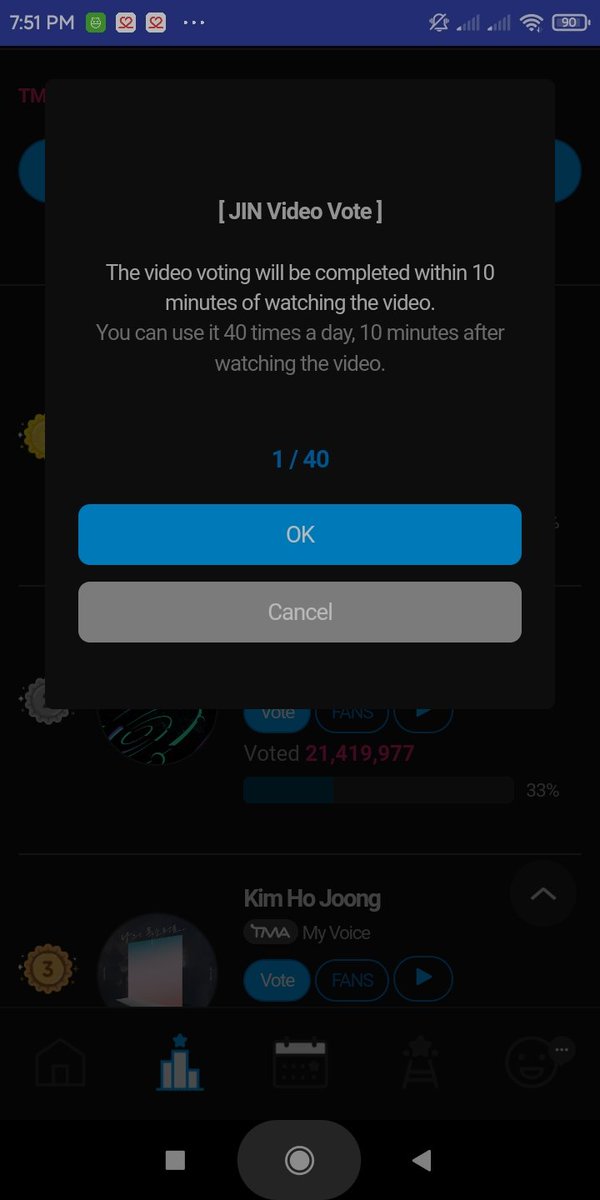 __lovemyselfot7's tweet photo. @alliance_bts Watching ads and droping my stars to jin right now after going to school. I've been busy earlier. I will do my best tomorrow 💜 

Let's go jin, and army! Let's stream and vote together! 

#BEaVoterARMY! https://t.co/cWjivzMJXR