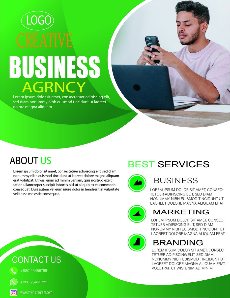 RK_ReZa04rz's tweet image. #flyer_design
Hello sir
If you are a businessman then definitely my post is for you.
I am a professional graphic designer. I designed a flyer here.
I can make you any flyer/infographic. formal business flyer
product infographic any brochure/trifold social media poster illustrated
