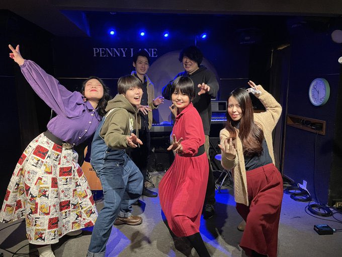 akataroll's tweet photo. 北仙台PENNY LANE（宮城）
凄く楽しい夜でした🌙✨
皆様ありがとうございました！

福岡から会いにきてくれた方も🥹💓

本当に嬉しかっ���です❣️
また必ず来ます！
Thank you soooooo much!!!

明日は福島県郡山市の
PEAK ACTION✨
吉田チキンちゃんの主催LIVEです！

明日も心を込めて。 https://t.co/PX9bYFLw2z