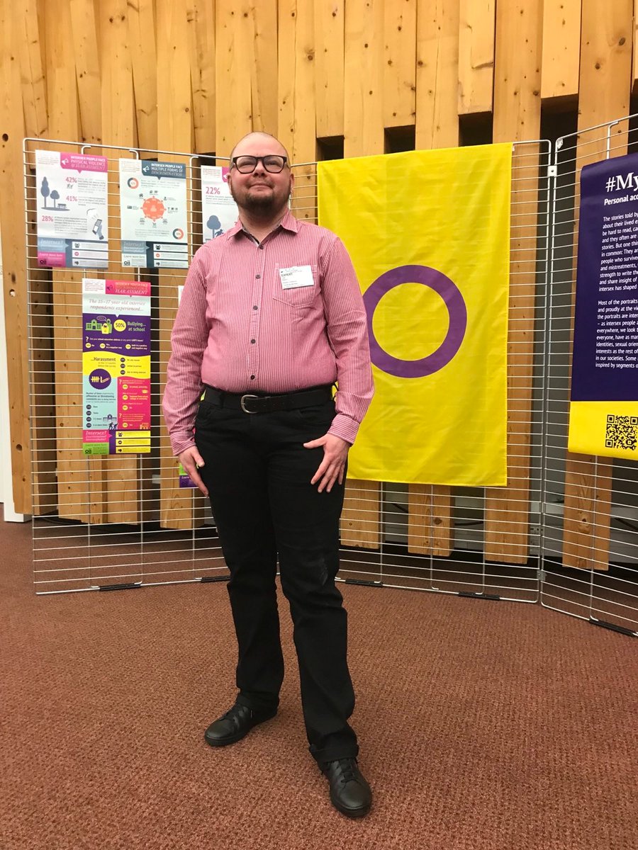 Luan Pertl represents VIMÖ/OII Austria today & tomorrow at the Council of Europe's @coe conference „Advancing the Human Rights of intersex people“ under the Iceland Presidency. #intersex #VSC #advocacy #intersexrights #humanrights #policywork #awarenessraising #LGBTIQ #interpride