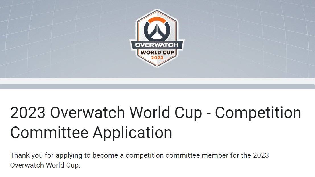 Candidature pour le poste de General Manager de l'équipe de France d'Overwatch envoyée 📩🇫🇷