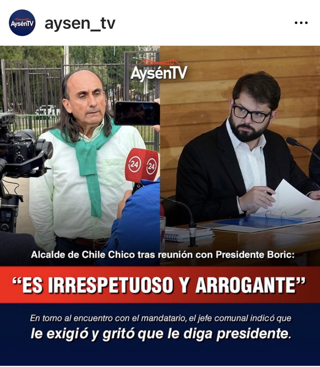 Andrea25Chilena's tweet photo. “Es irrespetuoso y arrogante”

https://t.co/CzFDYisAcx https://t.co/dUqcVcHCnT