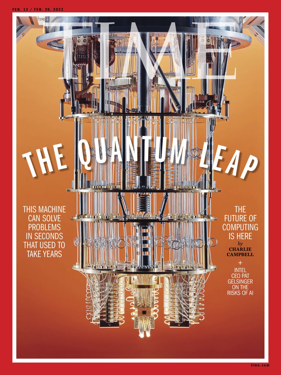 Time Magazine beschäftigt sich in der aktuellen Ausgabe mit dem Quantensprung - wirklich lesenswert | @TIME #QuantumLeap #QAI 