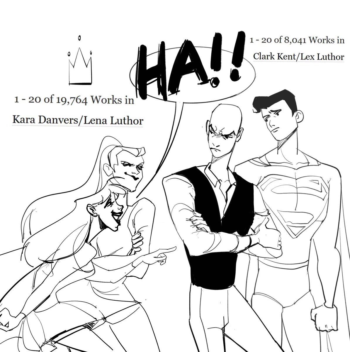 #clex #supercorp #clarkkent #lexluthor #karadanvers #lenaluthor