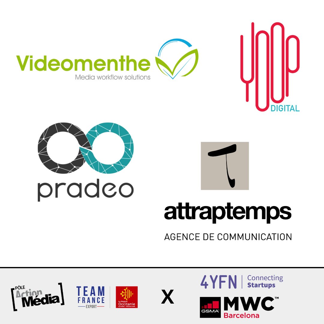 [DÉLÉGATION PAM / RÉGION OCCITANIE @ MWC 2023]

Découvrez les premières entreprises qui seront présentes à Barcelone.

Pour s'inscrire 👉 lc.cx/9dTtmA