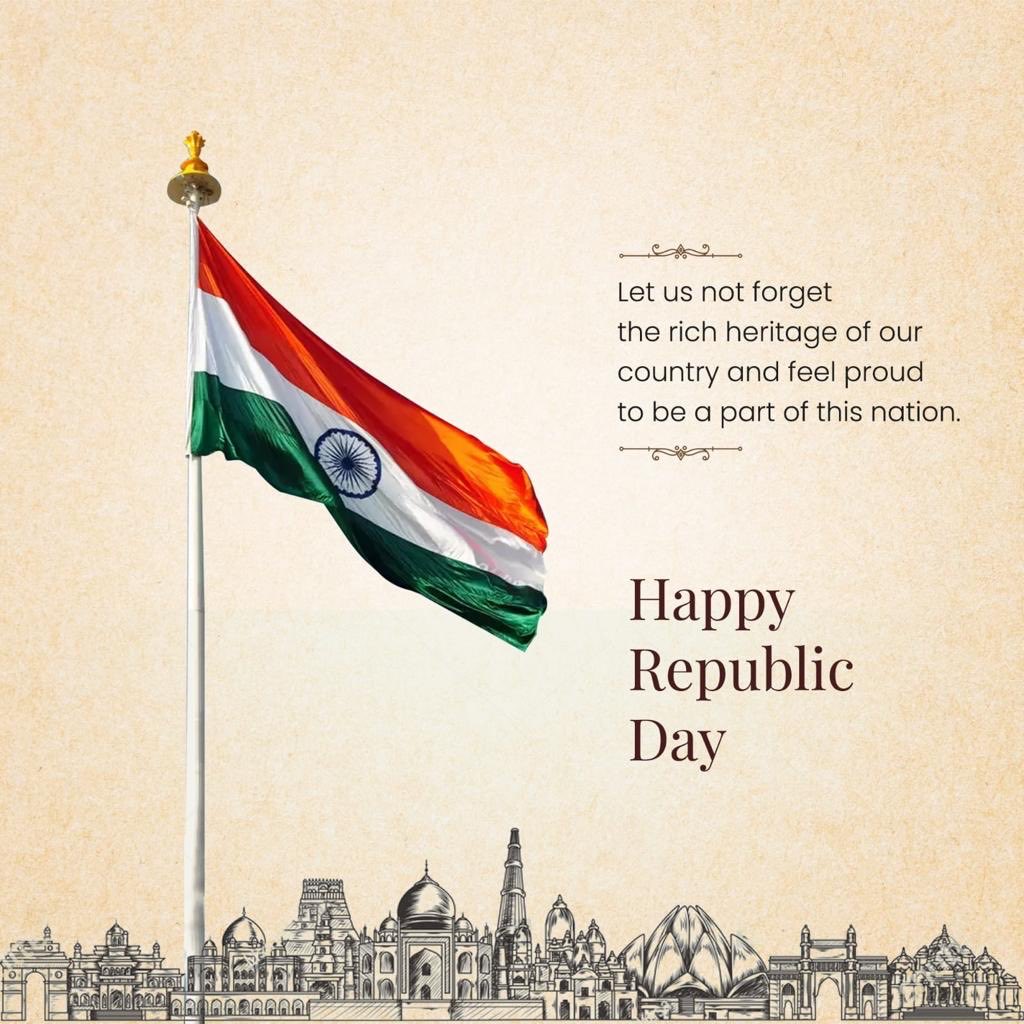 Happy Republic day to all 💐💐💐