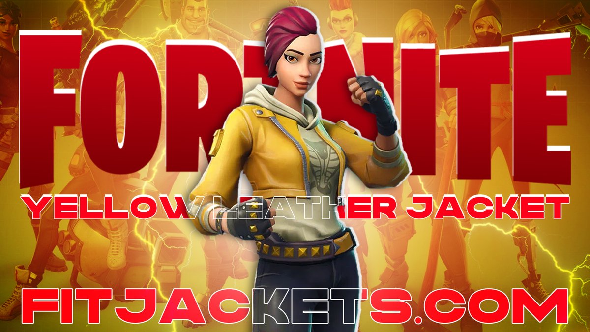 FitJackets01's tweet photo. Fortnite Yellow Leather Jacket for Women
Buy Now ➡️ https://t.co/3vAL4uRjDu
#FortniteLeaks #Fortnite #FortniteArt #FortniteChapter4 #Fortniteconcept #FortniteFanArt #FortniteCreative #FortniteClips #JacketPotato  #jacket #fitjackets #replicajacket https://t.co/hqGXyTiRBe