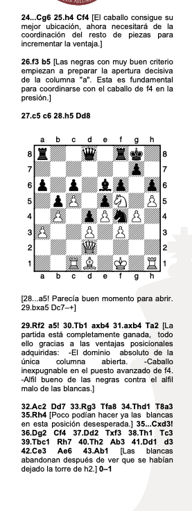 AjedrezJaen's tweet photo. La siguiente partida enfrentó a Barruz Serrano, Antonio Angel (1923) - Castro Márquez, Andrea (1695) [A00] https://t.co/VxW5uU2MF6