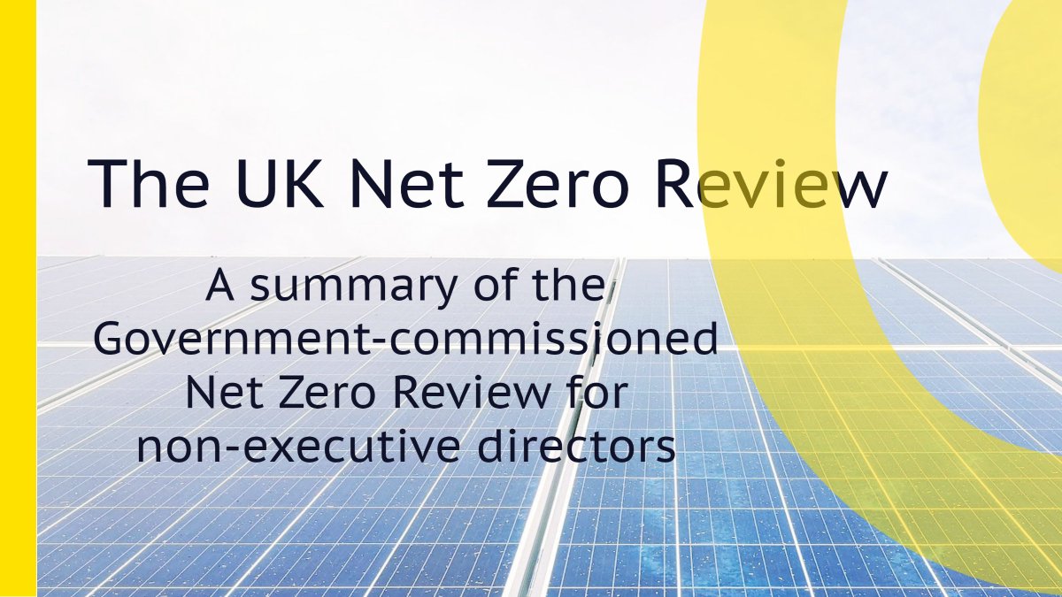 Chapter Zero - the Directors' Climate Forum (@chapterzerouk) on Twitter photo The Government’s Net Zero Review explains the economic benefits of reaching net zero and recommends key policies that would help the UK meet this goal.
Read our summary for non-executive directors: bit.ly/3JdULdd
<a href="/ClimateHughes/">Centre for Climate Engagement</a> The Government’s Net Zero Review explains the economic benefits of reaching net zero and recommends key policies that would help the UK meet this goal.
Read our summary for non-executive directors: bit.ly/3JdULdd
<a href="/ClimateHughes/">Centre for Climate Engagement</a>