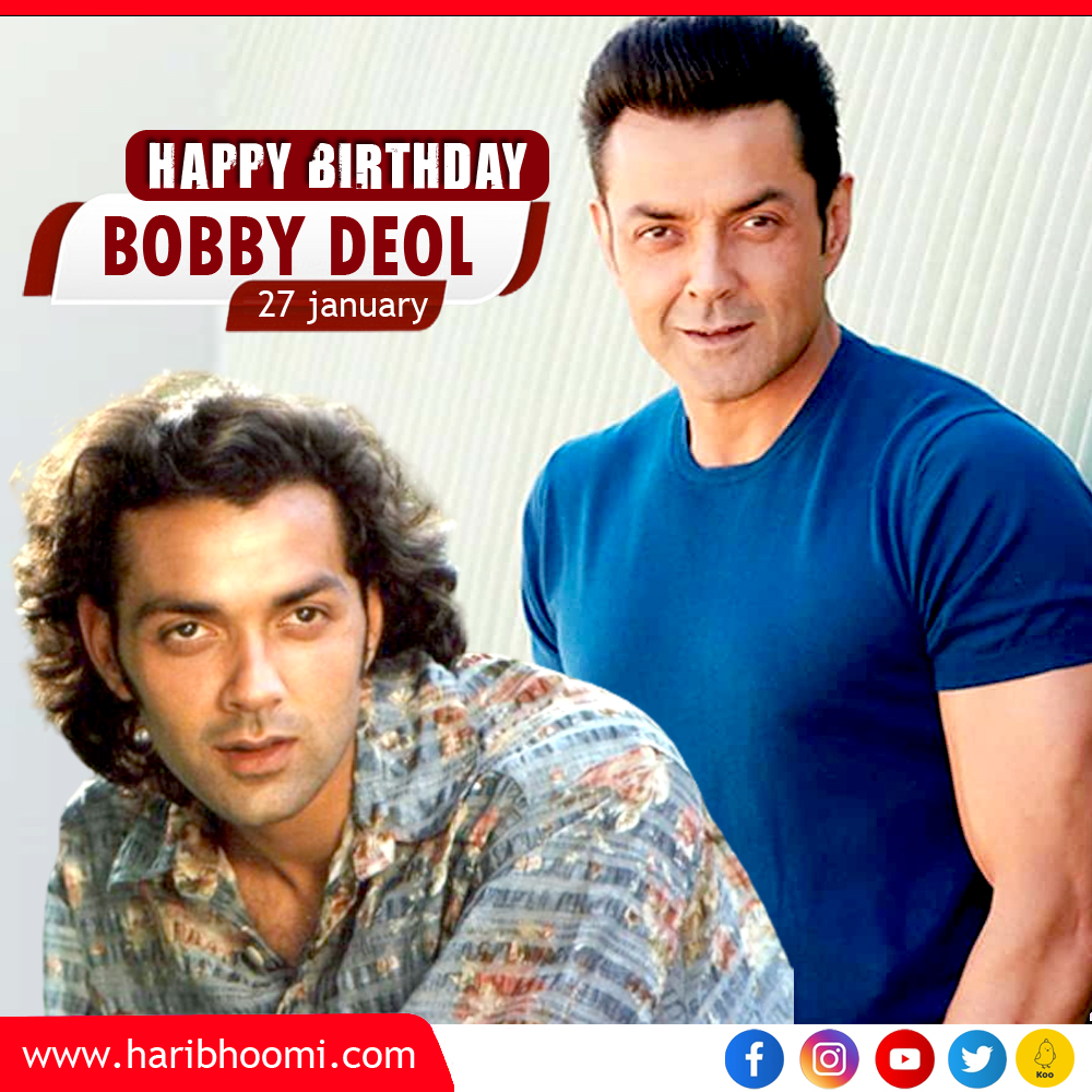 Happy Birthday Bobby Deol  