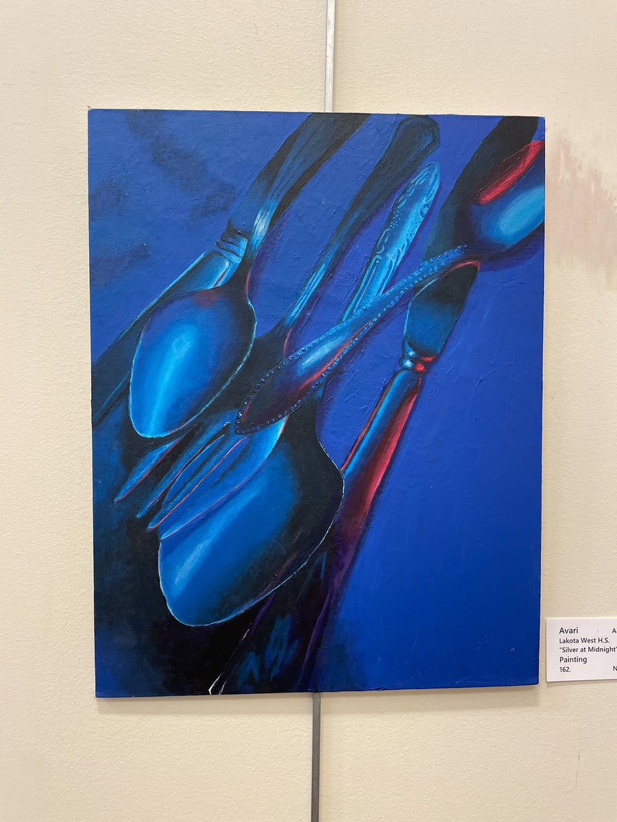 Here’s some more awesome #firebirdart that was part of the <a href="/artatthemac/">Middletown Arts Center</a> TAT exhibit this past weekend! Great job! #highschoolart #artclass #painting #drawing #arted #highschoolpainting