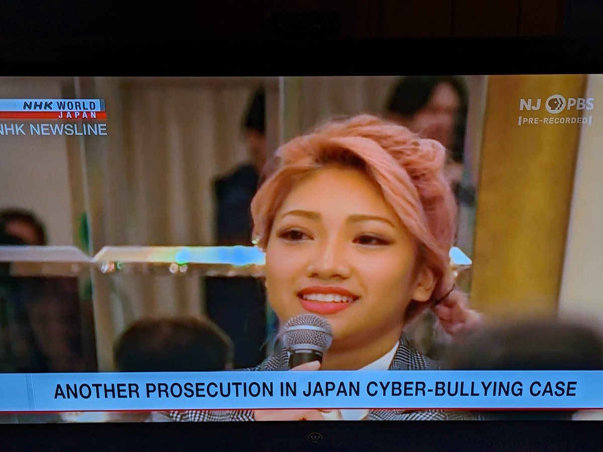 Eric Sturrock on Twitter: "On the January 5th NHK Newsline on PBS New