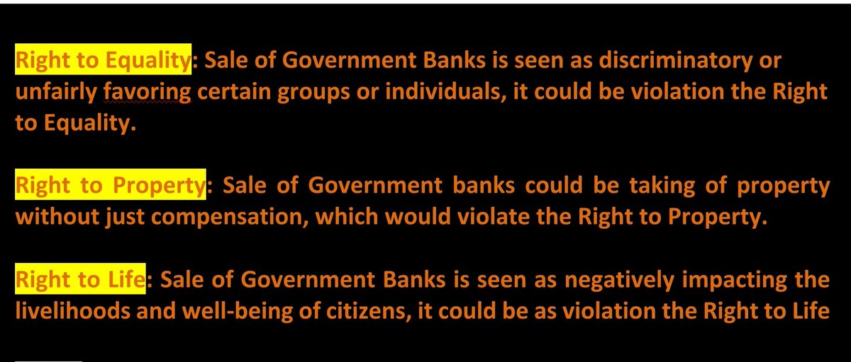 IdbiFor's tweet photo. Privatisation of PSB may breach 3 fundamental Rights of Indian Constitution
1Right to Equality
2Right to Property
3Right to Life
@SCJudgments Guardian of Constitution should intervene #StopPrivatization_SaveNation
#RepublicDay
#IDBInotForSale
@RBI
@LiveLawIndia @barcouncilindia https://t.co/nfhaYFFJSP