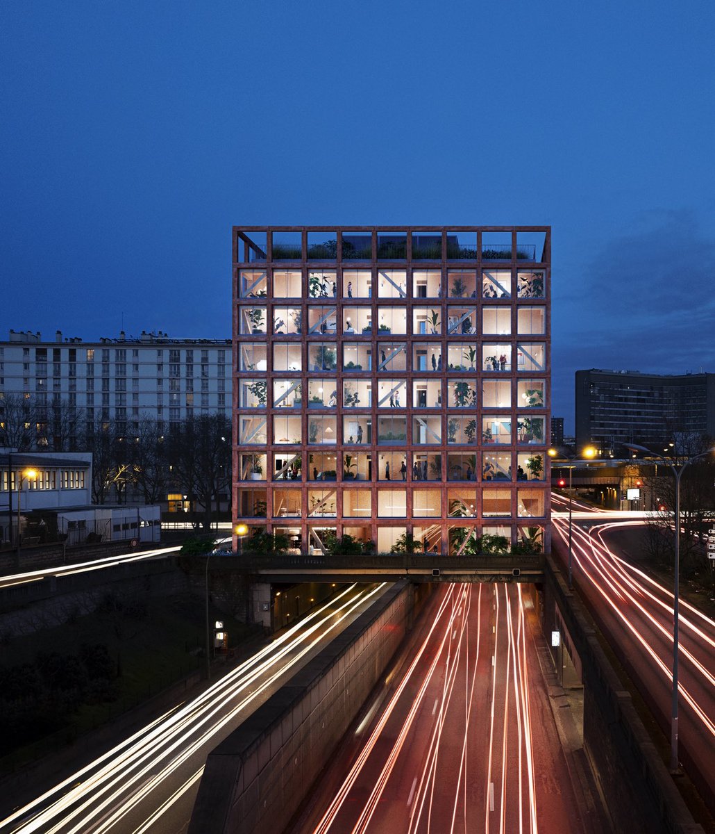 Coming soon… Porte de Brancion! Après 5 ans de travail, @woodeum lance les travaux d’une opération Bas Carbone hors norme en surélévation du périphérique parisien! 🌲🌍 ⁦<a href="/Paris/">Paris</a>⁩ ⁦<a href="/VilledeVanves/">Ville de Vanves</a>⁩ <a href="/GrandParisMGP/">Métropole du Grand Paris</a>⁩ <a href="/_RIVP_/">RIVP</a>⁩  Architectes: Hardel LeBihan