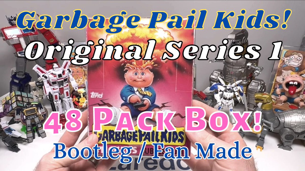 New Video!
OS1 Box with 48 Packs!
Fan Made / Bootleg!
youtu.be/o8ZGOPrdEms