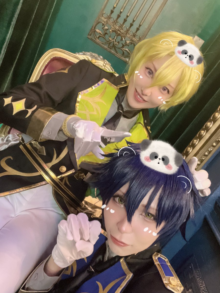 tm_pm00's tweet photo. 真久々にコスプレしました😂

合わせしてくれたのは
いつもお世話になってるアイルさん🤙🏻

ありがとうございます🙇

また合わせしましょうね！
ツイッター更新頑張ります💪🏻

おひぃさん　@Aire_Saionji 

by 真 https://t.co/dolO8mLkKm