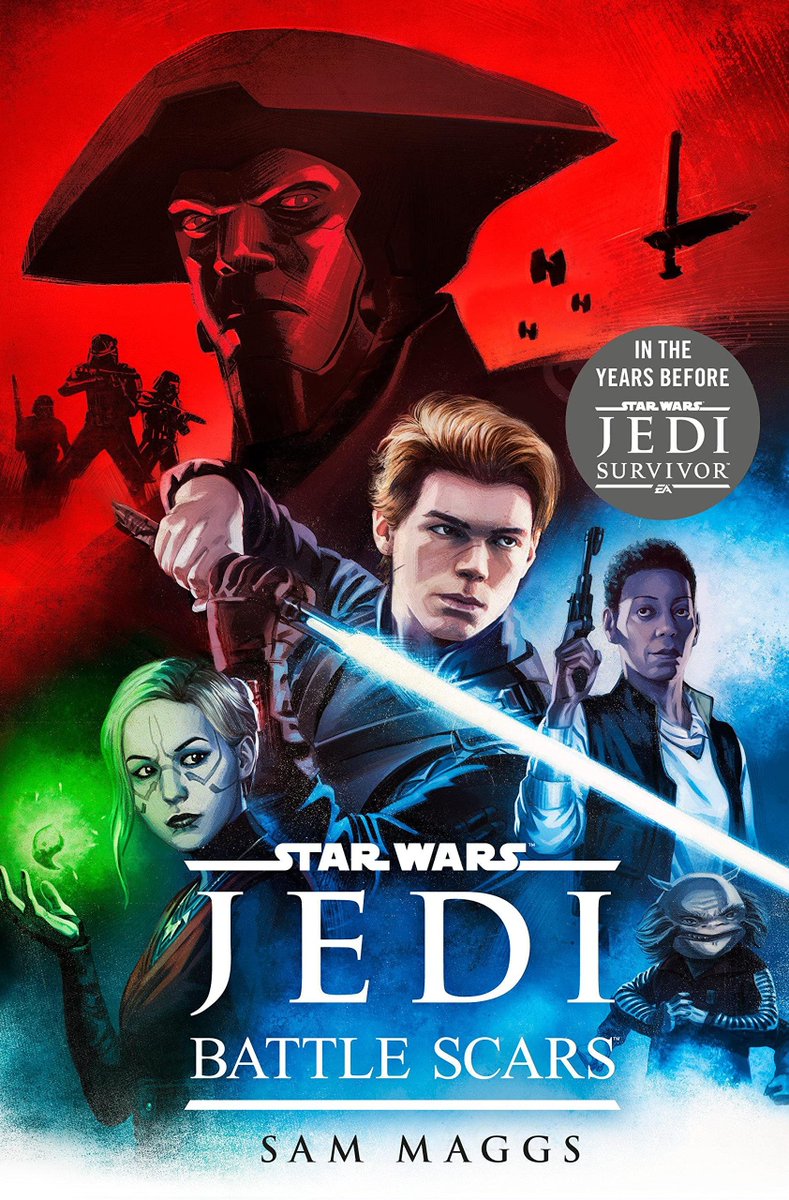 Star Wars Jedi: Battle Scars, the tie-in book for Jedi Survivor, released today!

Are you picking up a copy?