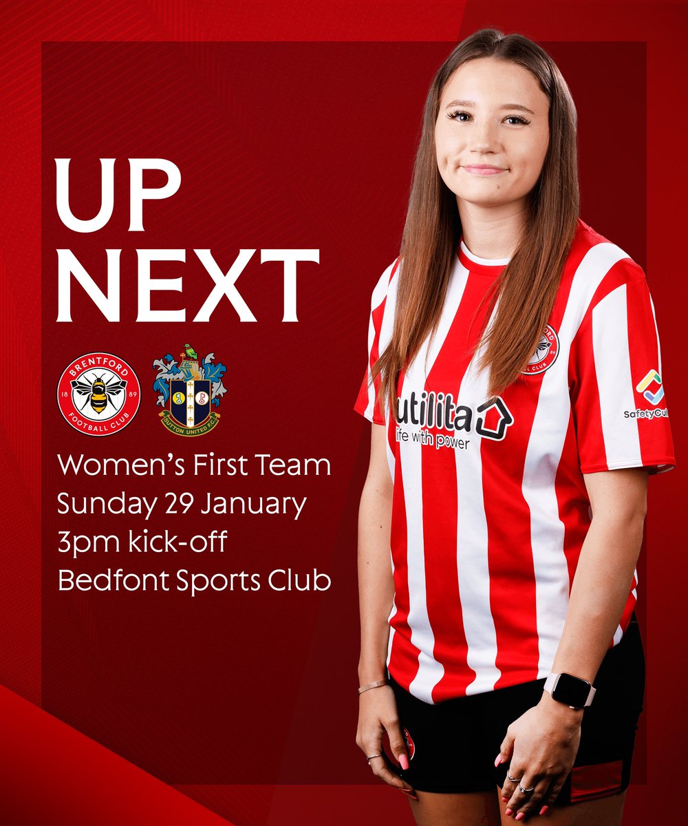 Yes, there IS football this weekend! Two opportunities to support our @brentfordfcw teams. ❤️🤍 #beetogether #hergametoo #BrentfordFC #brentfordfcw 