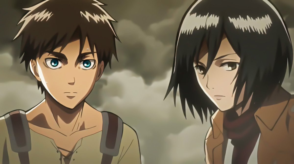 Snk_Pictures's tweet photo. Evolution Eren and Mikasa https://t.co/M1ghtbrl6W