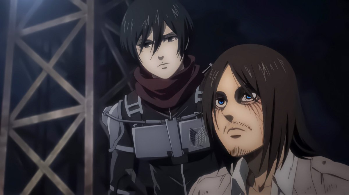 Evolution Eren and Mikasa