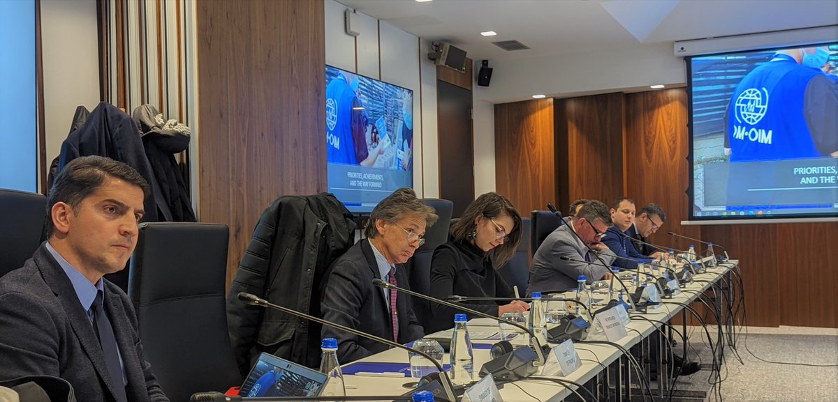 KosovoIOM's tweet image. A fruitful discussion on IOM Kosovo&apos;s strategic priorities for 2022-2025, and perspectives of cooperation with our partners in fostering joint initiatives for #safe, #orderly, and #regularmigration.
