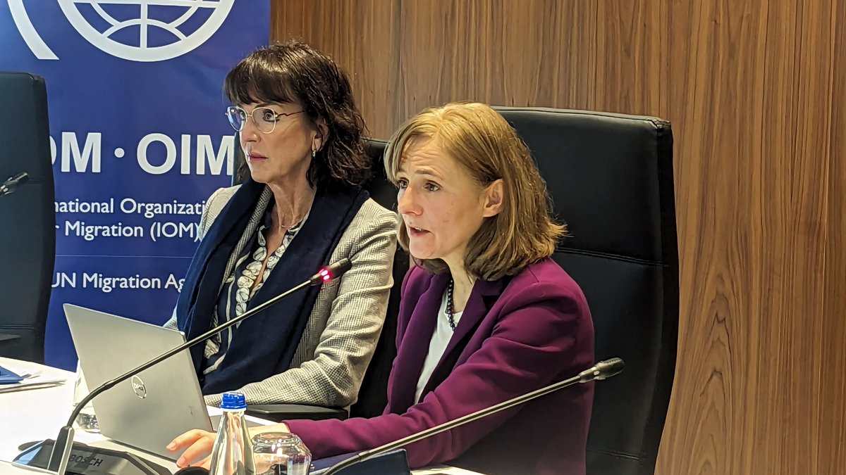 KosovoIOM's tweet image. A fruitful discussion on IOM Kosovo&apos;s strategic priorities for 2022-2025, and perspectives of cooperation with our partners in fostering joint initiatives for #safe, #orderly, and #regularmigration.