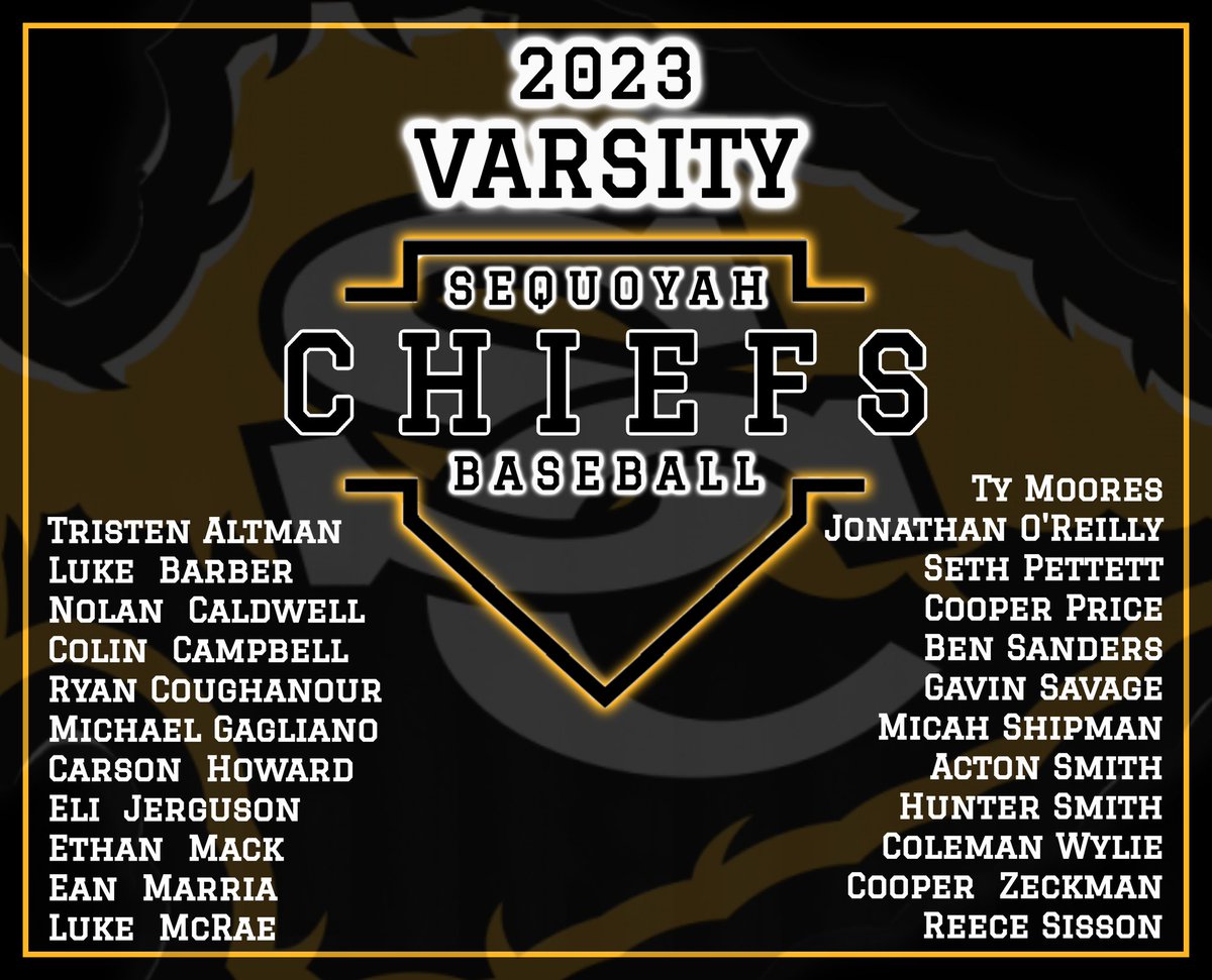 Sequoyah Chiefs Baseball tweet media