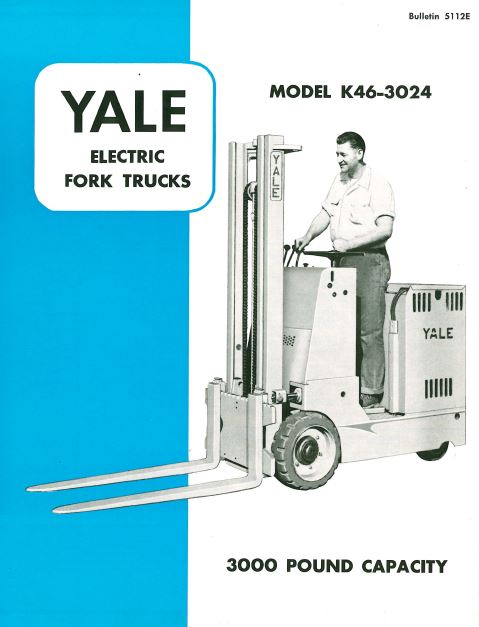 ELTCustomerSrvc's tweet photo. Throwin' it way back to 1963, 60 years ago. This is the Yale model K46-3024.

#EasternLiftThrowbackThursday #tbt #YaleForklift https://t.co/pf7dCm6ehz