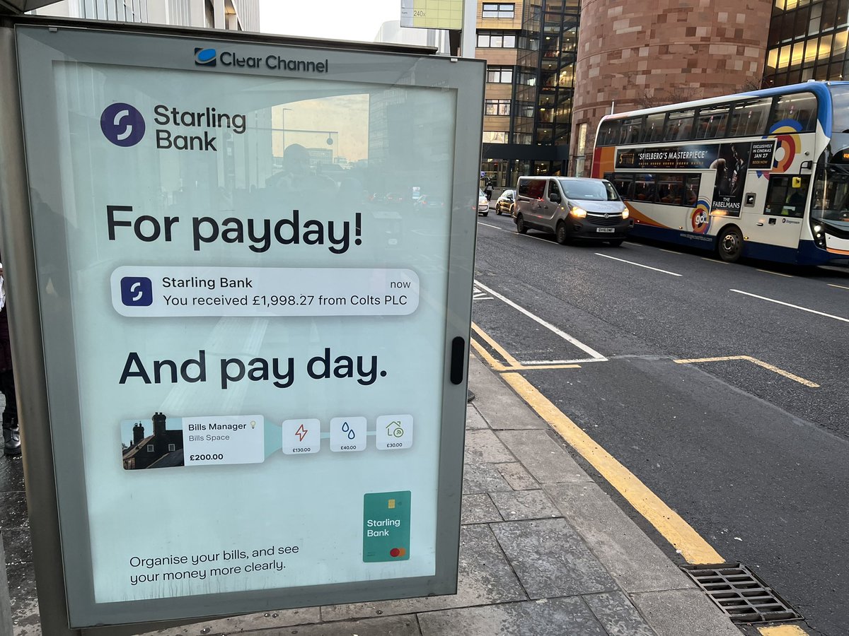 sportruss's tweet photo. It's Payday 😀

and 

Pay day 🙄

Brilliant copy which easily resonates with the UK audience, live nationwide on @clearchanneluk #Adshel .

@ElectricGlueUK @TalonOOH https://t.co/kMgpoqYyT2