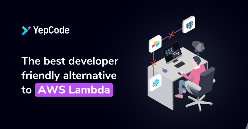 yepcode_io's tweet photo. 🤔 Looking for a better development experience than the #AWS Lambda one?

🔄 Switch things up with YepCode, our #serverless platform with an on-premise flavour.  

Sign up for FREE and see the difference for yourself!