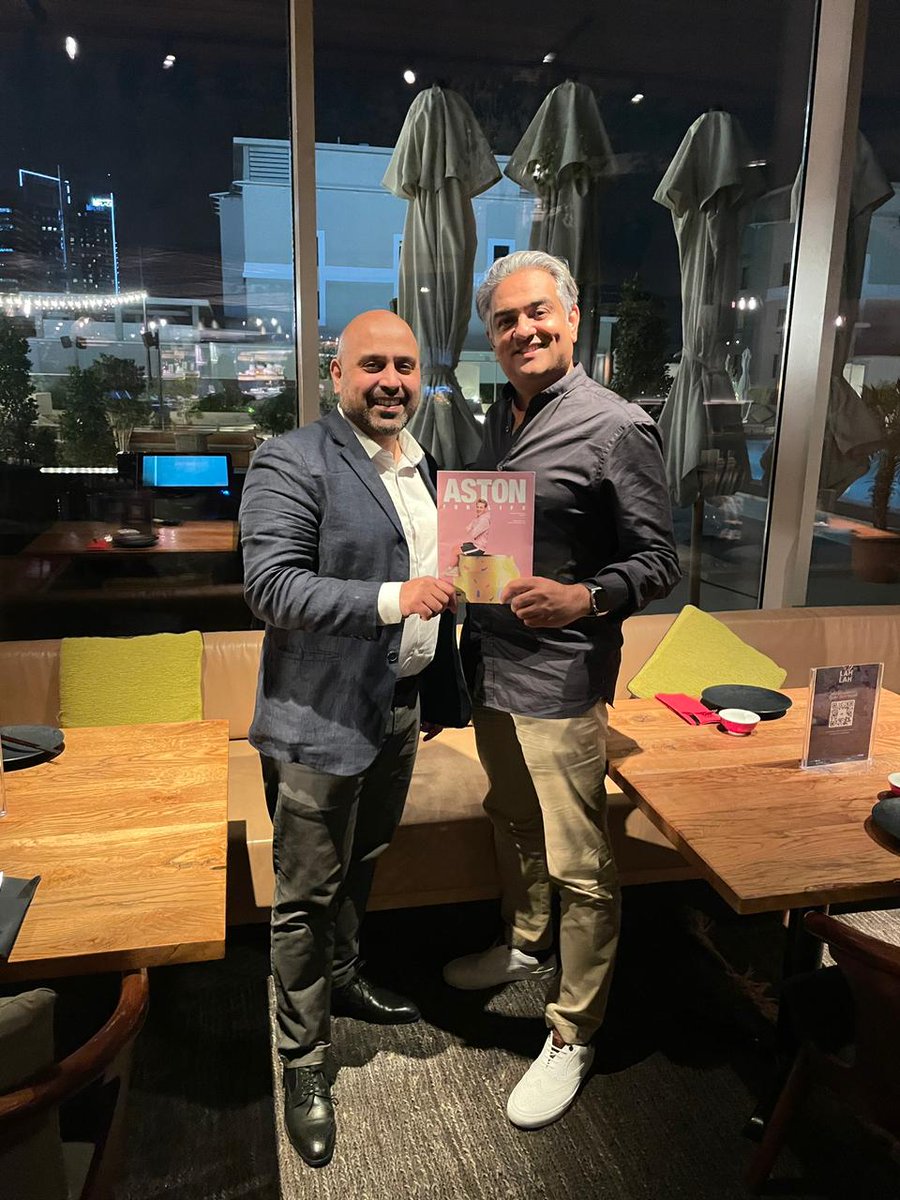 Great ideation meeting with CEO of @DigitalNexa and @AstonAlumni Amit Vyas (@Dubai_CEOs) who leads the Alumni Network of Dubai for @AstonUniversity. Building a global community one step at a time. 

#AstonForLife #TeamAston