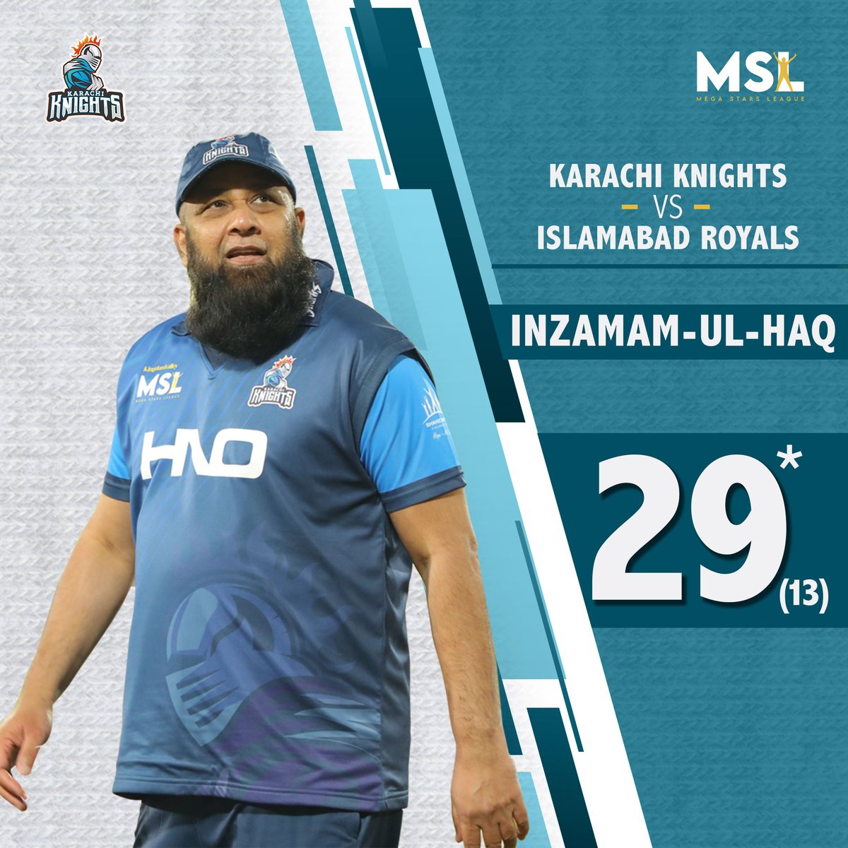 WHAT A MATCH IT WAS! 💯🤩
Throwback to Karachi Knights vs Islamabad Royals match when Inzamam-ul-Haq made 29 runs off 13 balls in Mega Stars League.

#MegaStarsLeague #Cricketainment #ShahidAfridi #KarachiKnights #cricketfever #cricketlovers