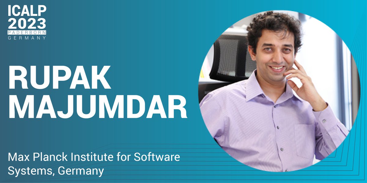 ICALPconf's tweet image. #InvitedSpeakers | Rupak Majumdar is a Scientific Director @mpi_sws_ Max Planck Institute for Software Systems. Research interests are verification & control of reactive, real-time, hybrid, probabilistic systems, #SoftwareVerification, #ProgrammingLanguages, logic,#AutomataTheory