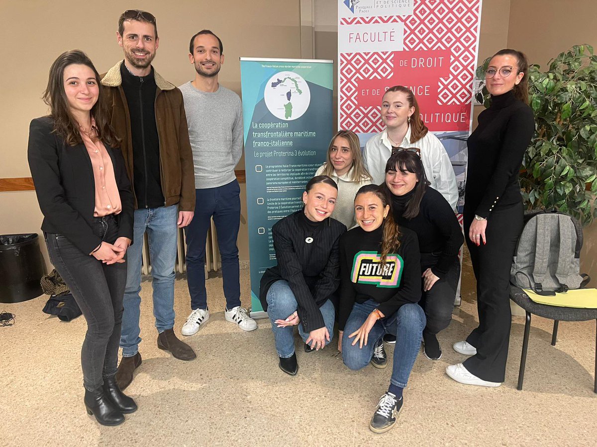 SantoniLucia's tweet photo. Participation du Master 2 droit des collectivités territoriales de l’@UnivCorse à la Masterclass de l’@UABBarcelona.Merci au député européen @F_Alfonsi et Lesia Sargentini  pour leur contribution. https://t.co/FtDhkB7RlY
