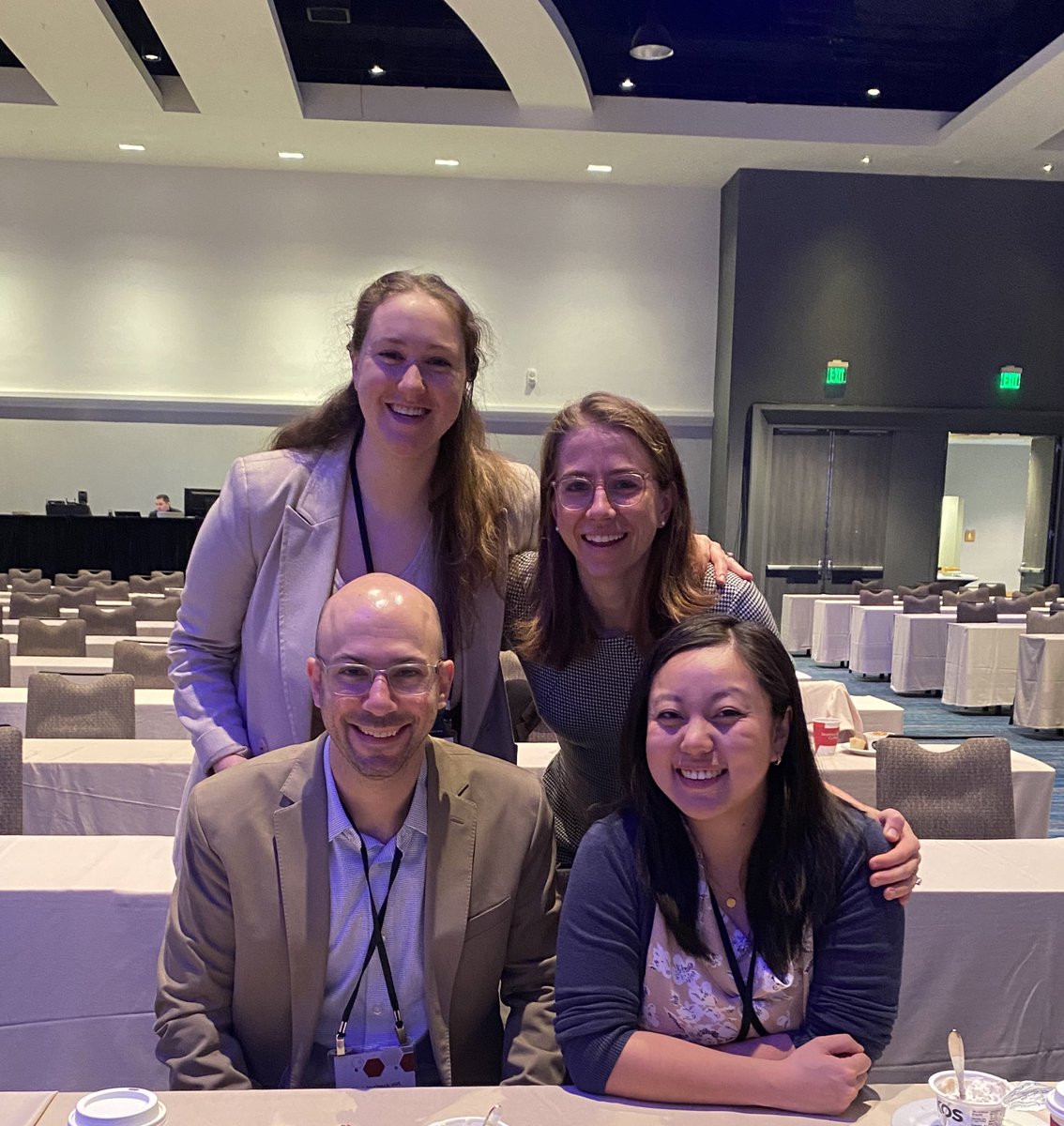 Happy to be at NRG #nrg2023 with cofellows @camillayumd and @dmargul1 and future Gyn Onc @ErikaJLampert ! And thankful for CCF Gyn Onc support to attend @RobertoVargasMD @CCLRI @CleClinicMD