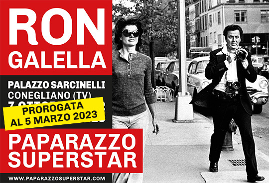 MOSTRA PROROGATA AL 5 MARZO 2023 
Siamo felici di comunicarvi che le fotografie di #RonGalella continueranno ad essere esposte a #PalazzoSarcinelli fino a domenica 5 marzo 2023!  
Maggiori informazioni su paparazzosuperstar.com
#RonGalellaPaparazzoSuperstar #nopictures