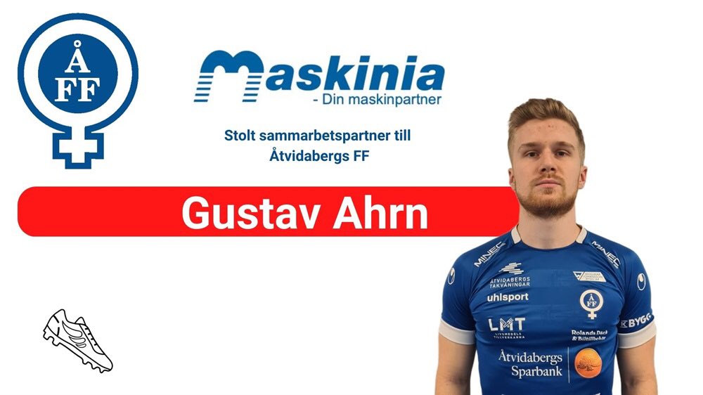 Gustav Ahrn är klar för Åtvidabergs FF kommande säsong. 
- Det känns bra att komma till Åtvid. Det märks att ÅFF är familjär klubb där alla bry sig om varandra, säger Ahrn. 
#åff #viäråff #forschabruket #ettanfotboll