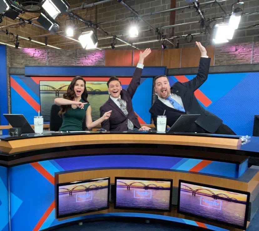 Reunited!! Cue the music <a href="/wqad/">WQAD</a> <a href="/DavidBohlman/">David Bohlman News</a> <a href="/StutzkeWX/">Andrew Stutzke ⛈️</a>