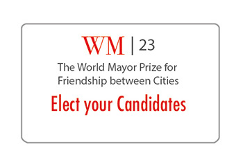 World Mayor 2023: The World Mayor Prize will be awarded to a mayor and city that have made outstanding contributions to friendship and partnership between cities at home and abroad. PLEASE NOMINATE YOUR CANDIDATES. worldmayor.com/contest-2023/w… #WorldMayor #WorldMayor2023 #CityMayors