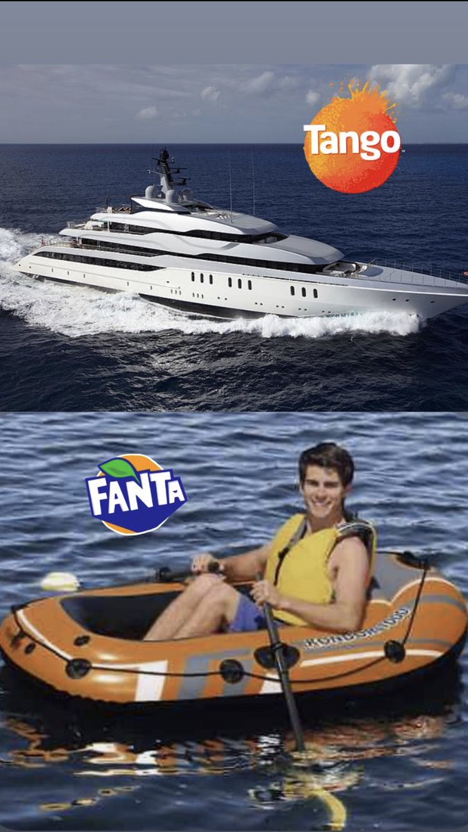 This is what happens when you ditch Tango for Fanta