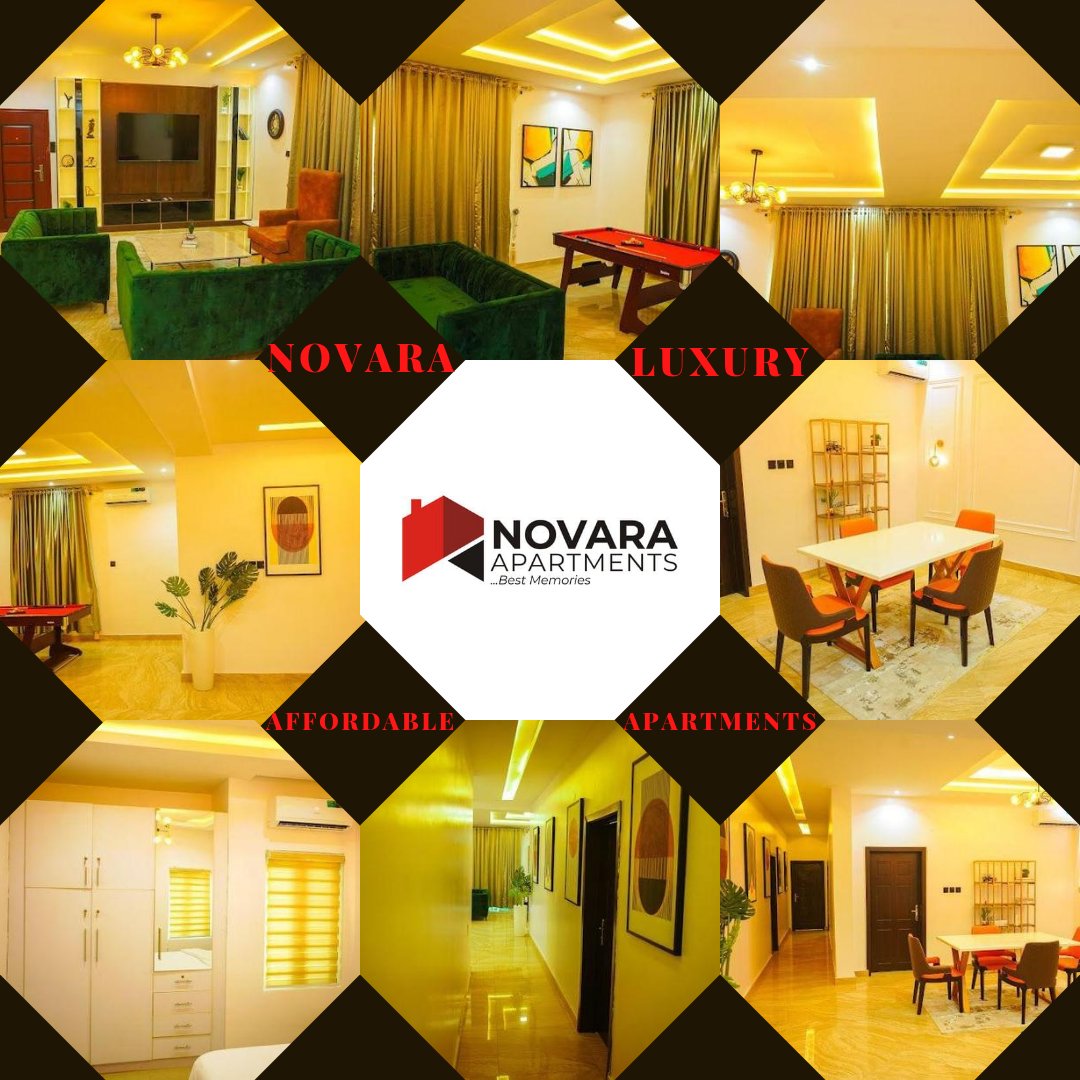 NovaraApartment's tweet photo. The weekend is at the corner. Bond with your workers, teammates or friends in our apartments. Great memories to be made

Best on the booking front line - +2349090376041

#naijaweddings #weekend #gossip #trendy #trending #trend #nigeria #news #reelsinstagram #trendingpost #shorts https://t.co/QwMDB1qnz0