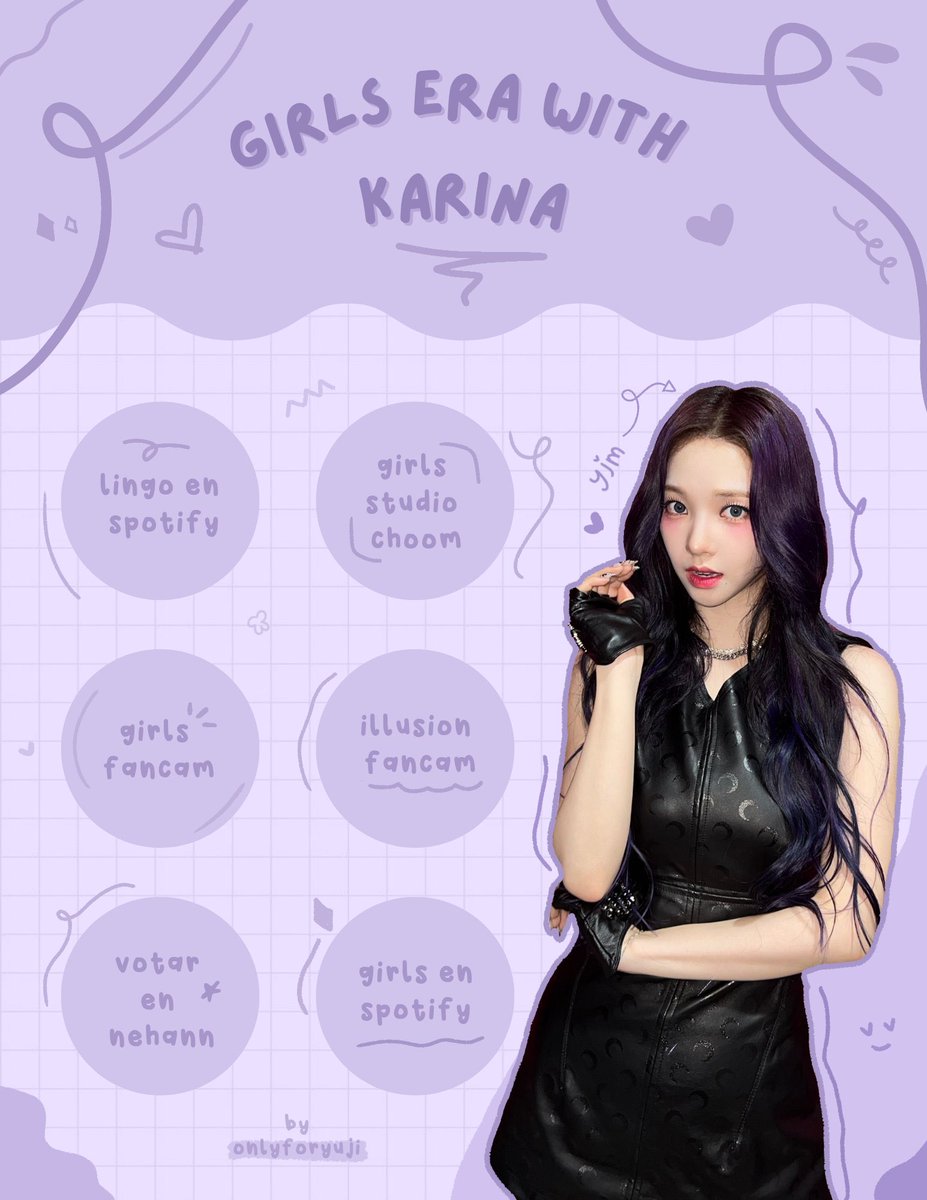 chersooj's tweet photo. • — 🫡 girls era with karina ! ★ https://t.co/EZZzHHkDW8