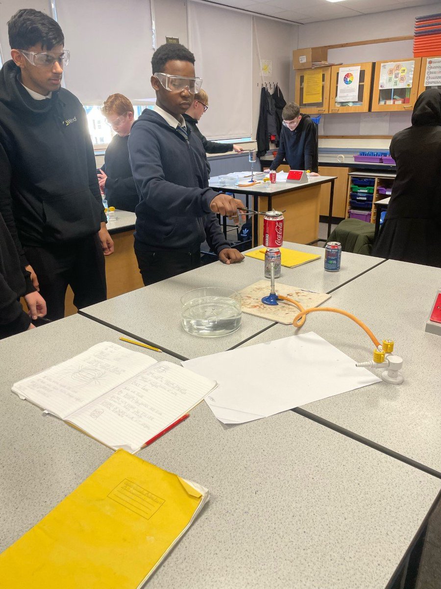 MorganAcPhysics's tweet image. Some of our S3's had a great time crushing cans to help them learn about gas laws today
@morganacademy1 @JohnnyLothian