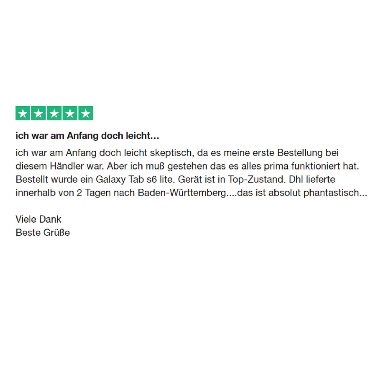 HabenHeute's tweet photo. Vielen dank!

#trustpilot #review https://t.co/EWBqokuiNf