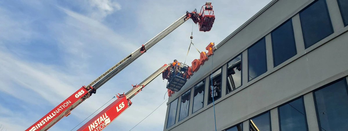 INSTALLNATIONNE's tweet image. Quality. Integrity. Honesty. It's what we're known for. #INSTALLNATION #SignInstallation #Midwest #Nebraska #Iowa